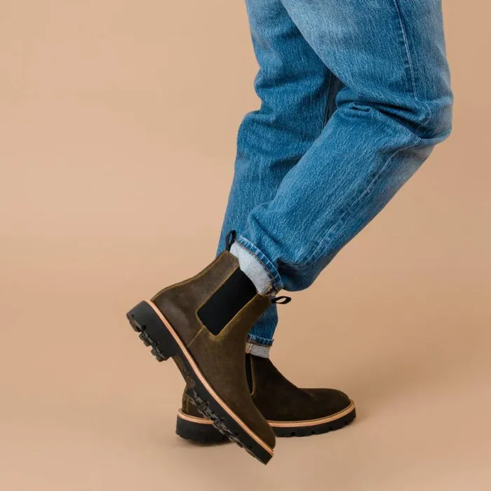 Nisolo Boots Men GoTo Chelsea Boot 20 Waxed Brown Nisolo Boots Men GoTo Chelsea Boot 20 Waxed Brown