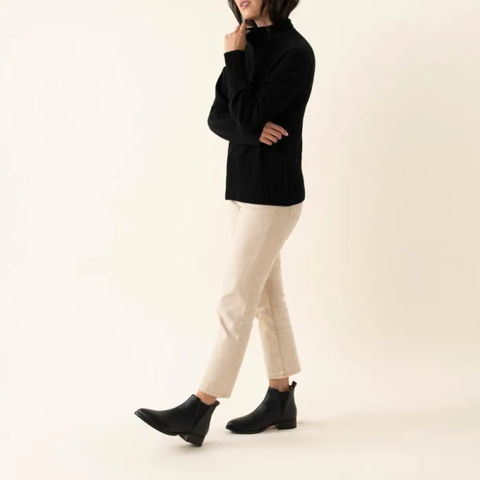 Nisolo Boots Women Eva Everyday Chelsea Boot Blackblack Nisolo Boots Women Eva Everyday Chelsea Boot Blackblack
