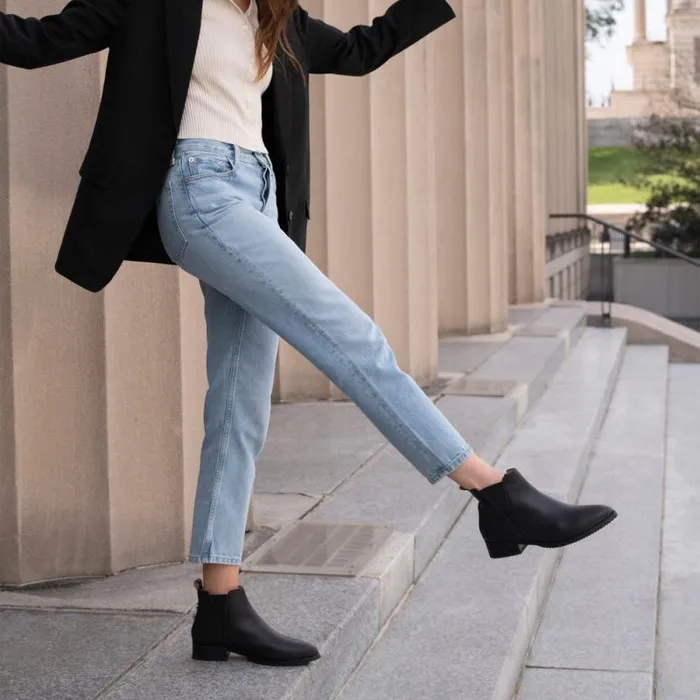 Nisolo Boots Women Eva Everyday Chelsea Boot Blackblack Nisolo Boots Women Eva Everyday Chelsea Boot Blackblack