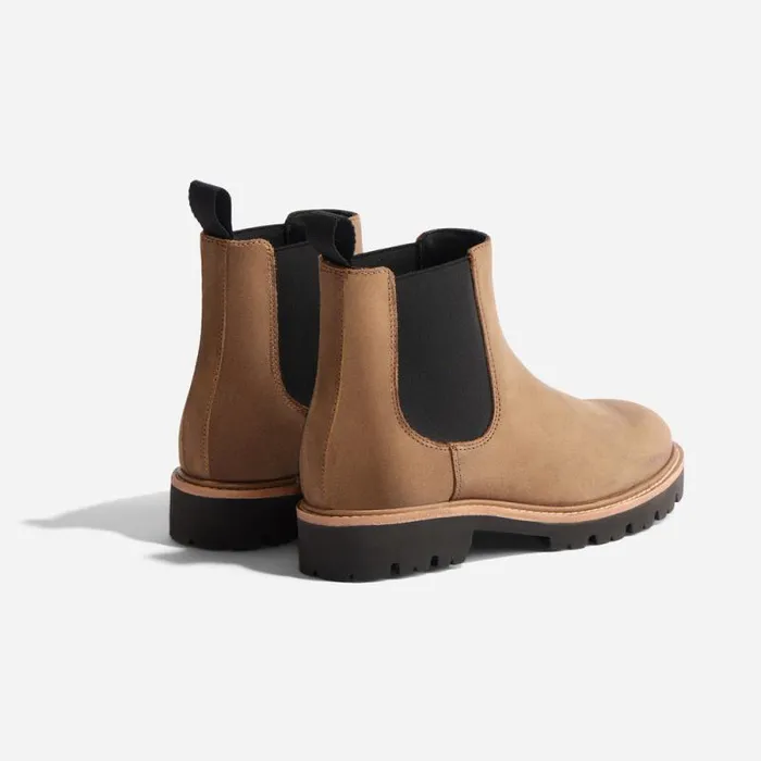 Nisolo Boots Women GoTo Lug Chelsea Boot 20 Tobacco Nisolo Boots Women GoTo Lug Chelsea Boot 20 Tobacco
