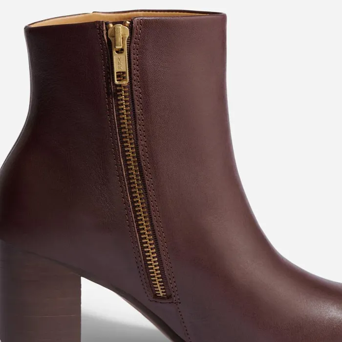 Nisolo Boots Women Lia Heeled Bootie Wine Nisolo Boots Women Lia Heeled Bootie Wine