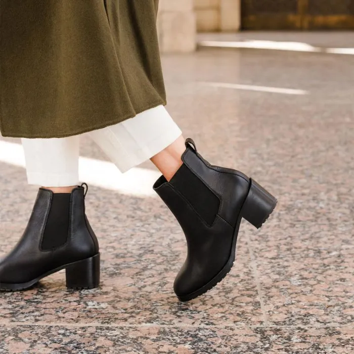 Nisolo Heels Women Ana GoTo Heeled Chelsea Boot Blackblack Nisolo Heels Women Ana GoTo Heeled Chelsea Boot Blackblack