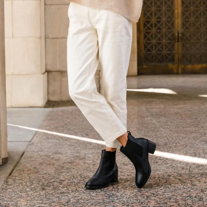 Nisolo Heels Women Ana GoTo Heeled Chelsea Boot Blackblack Nisolo Heels Women Ana GoTo Heeled Chelsea Boot Blackblack