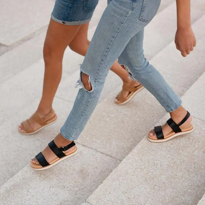 Nisolo Sandals Women GoTo Flatform Sandal 20 Black Nisolo Sandals Women GoTo Flatform Sandal 20 Black