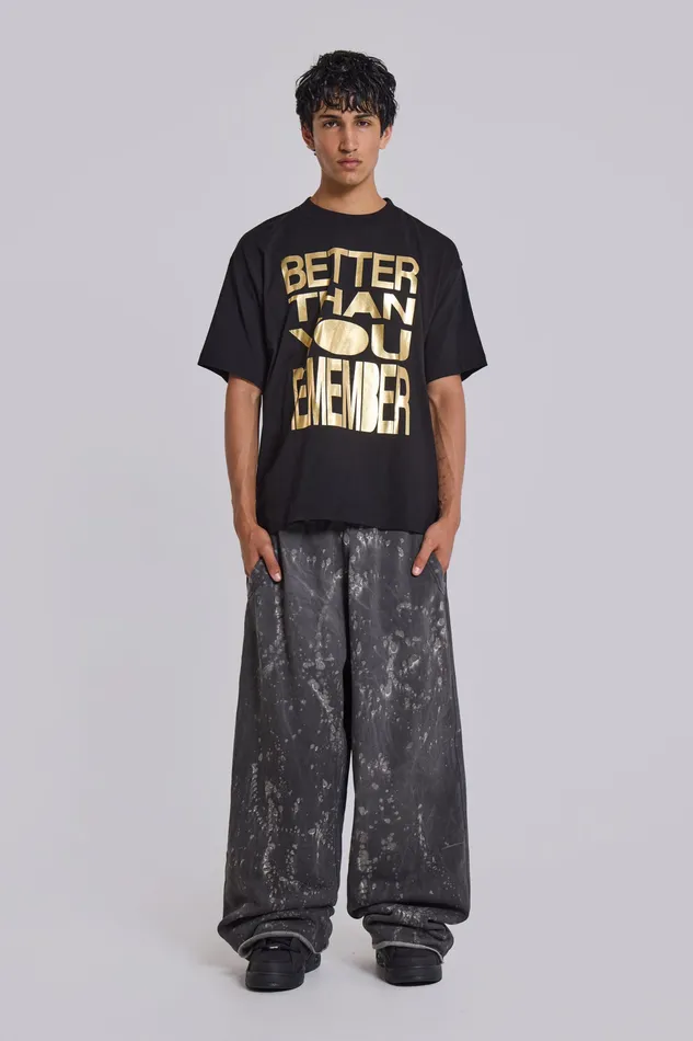 Oil Spill Monster Joggers Loungewear Jaded London Men