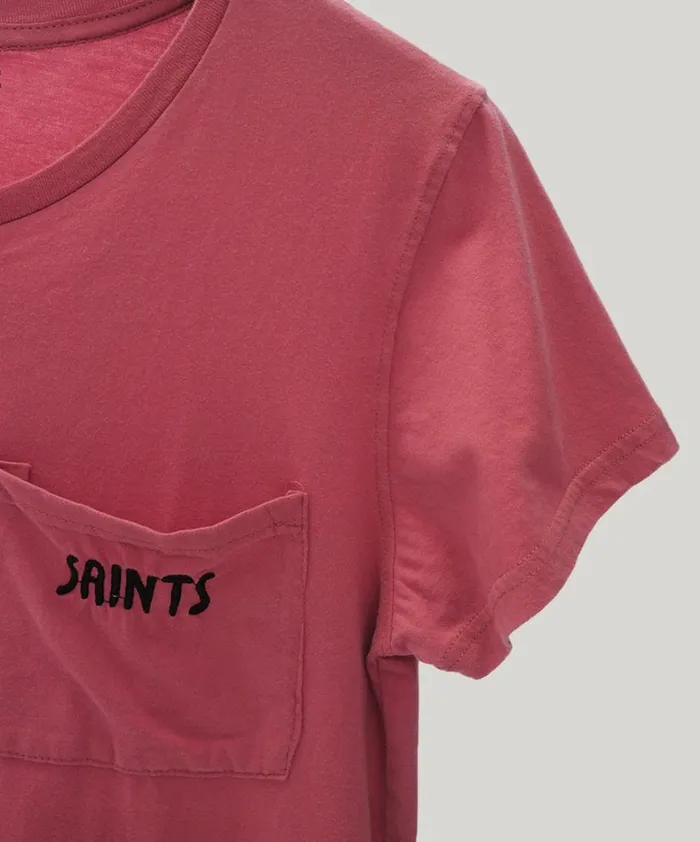One Teaspoon Basic Tees SAINTS TEE 8211 Women
