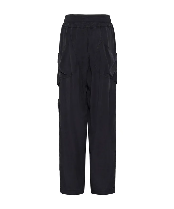 One Teaspoon Bottoms CHARCOAL TENCEL ZIPPED PARACHUTE PANTS 8211 Women One Teaspoon Bottoms CHARCOAL TENCEL ZIPPED PARACHUTE PANTS 8211 Women