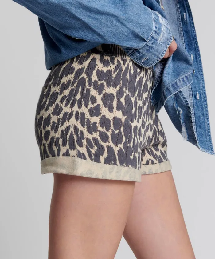 One Teaspoon Bottoms JUNGLE ANIMAL NEW MEXICO SHORTS 8211 Women One Teaspoon Bottoms JUNGLE ANIMAL NEW MEXICO SHORTS 8211 Women