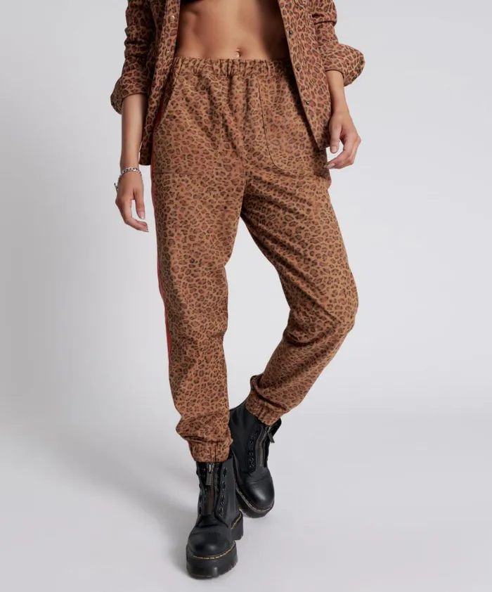 One Teaspoon Bottoms WILD THING SUEDE SHABBIES DRAWSTRING BOYFRIEND PANTS 8211 Women One Teaspoon Bottoms WILD THING SUEDE SHABBIES DRAWSTRING BOYFRIEND PANTS 8211 Women