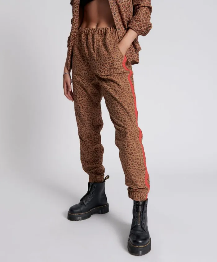 One Teaspoon Bottoms WILD THING SUEDE SHABBIES DRAWSTRING BOYFRIEND PANTS 8211 Women One Teaspoon Bottoms WILD THING SUEDE SHABBIES DRAWSTRING BOYFRIEND PANTS 8211 Women