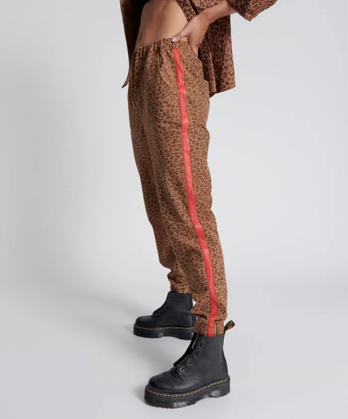 One Teaspoon Bottoms WILD THING SUEDE SHABBIES DRAWSTRING BOYFRIEND PANTS 8211 Women One Teaspoon Bottoms WILD THING SUEDE SHABBIES DRAWSTRING BOYFRIEND PANTS 8211 Women