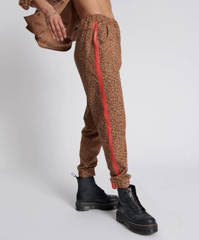 One Teaspoon Bottoms WILD THING SUEDE SHABBIES DRAWSTRING BOYFRIEND PANTS 8211 Women One Teaspoon Bottoms WILD THING SUEDE SHABBIES DRAWSTRING BOYFRIEND PANTS 8211 Women