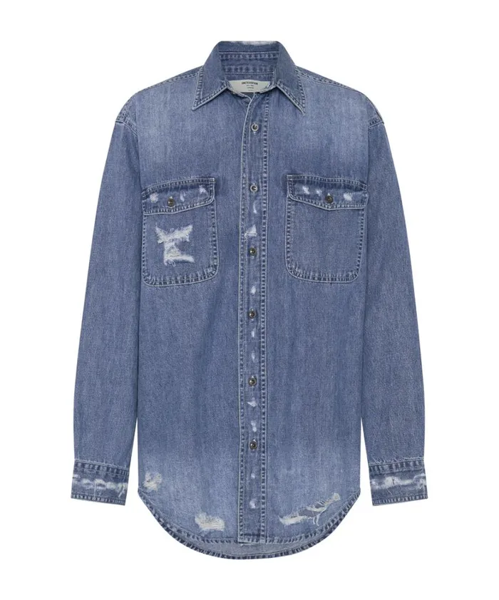One Teaspoon Denim Shirts PACIFICA EVERYDAY DENIM SHIRT 8211 Women One Teaspoon Denim Shirts PACIFICA EVERYDAY DENIM SHIRT 8211 Women