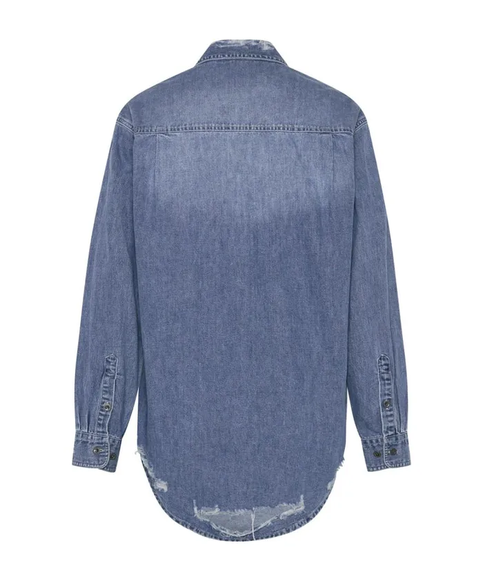 One Teaspoon Denim Shirts PACIFICA EVERYDAY DENIM SHIRT 8211 Women One Teaspoon Denim Shirts PACIFICA EVERYDAY DENIM SHIRT 8211 Women