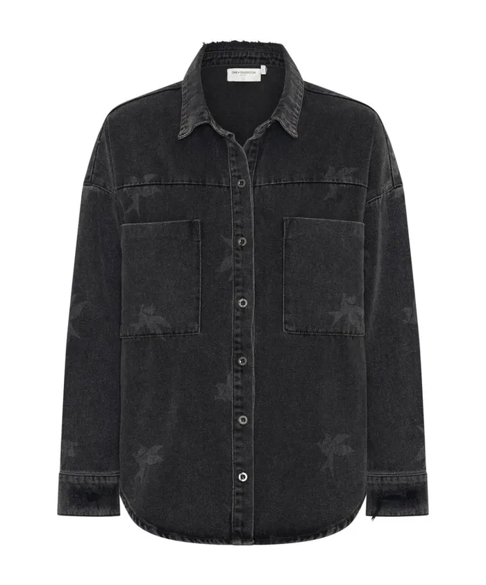One Teaspoon Denim Shirts THE BOWER DARIA SHACKET 8211 Women One Teaspoon Denim Shirts THE BOWER DARIA SHACKET 8211 Women