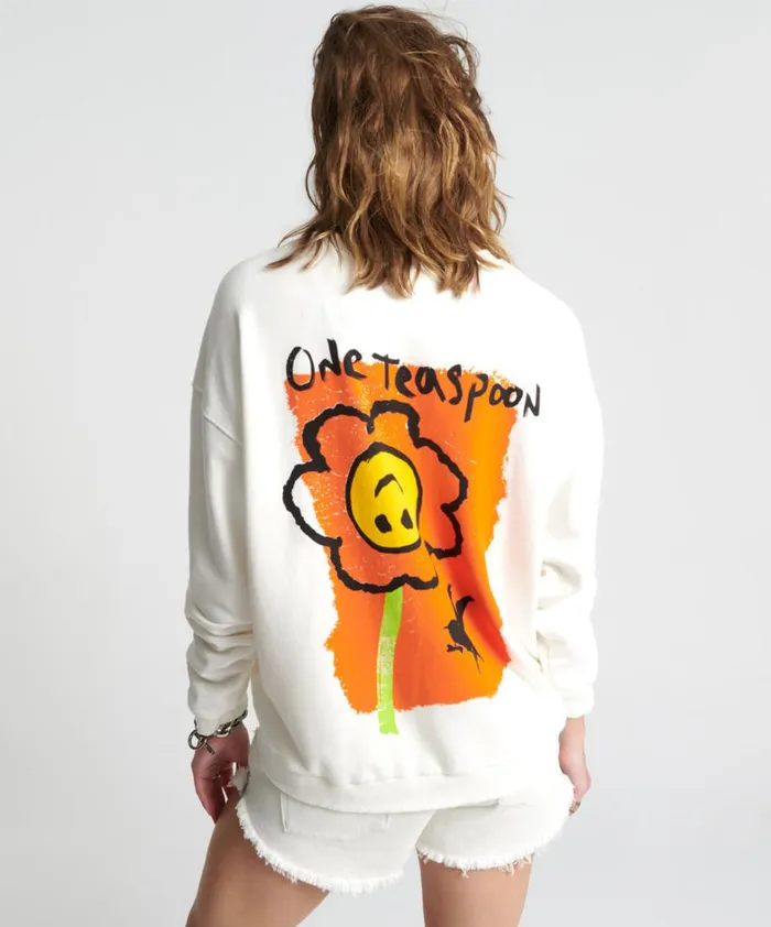 One Teaspoon Hoodies And Sweats PICKED FOR YOU OVERSIZED SWEATER 8211 Women One Teaspoon Hoodies And Sweats PICKED FOR YOU OVERSIZED SWEATER 8211 Women