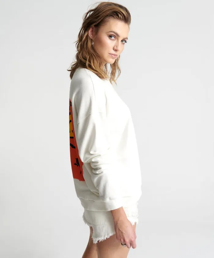 One Teaspoon Hoodies And Sweats PICKED FOR YOU OVERSIZED SWEATER 8211 Women One Teaspoon Hoodies And Sweats PICKED FOR YOU OVERSIZED SWEATER 8211 Women