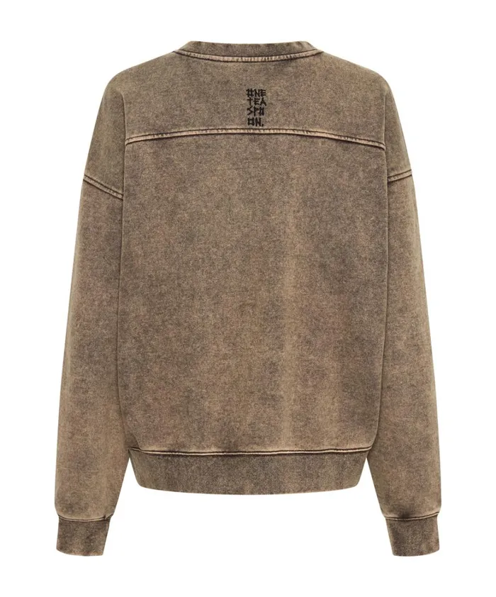 One Teaspoon Hoodies And Sweats RUST BOWER BIRD RETRO SWEATER 8211 Women One Teaspoon Hoodies And Sweats RUST BOWER BIRD RETRO SWEATER 8211 Women