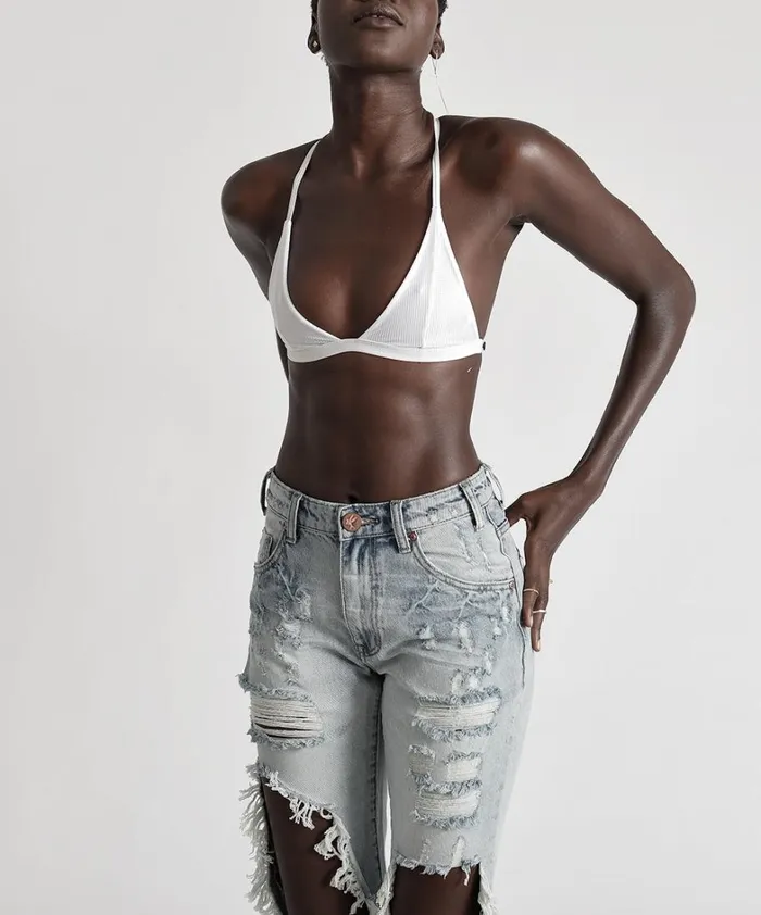 One Teaspoon Intimates MESH TEMPEST BRALETTE WHITE 8211 Women One Teaspoon Intimates MESH TEMPEST BRALETTE WHITE 8211 Women