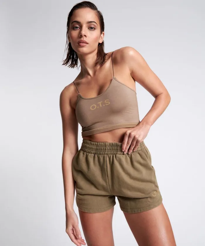 One Teaspoon Intimates OTS STRING CROP BROWN 8211 Women