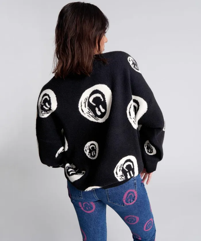 One Teaspoon Knitwear ALL SMILES SWEATER 8211 Women One Teaspoon Knitwear ALL SMILES SWEATER 8211 Women