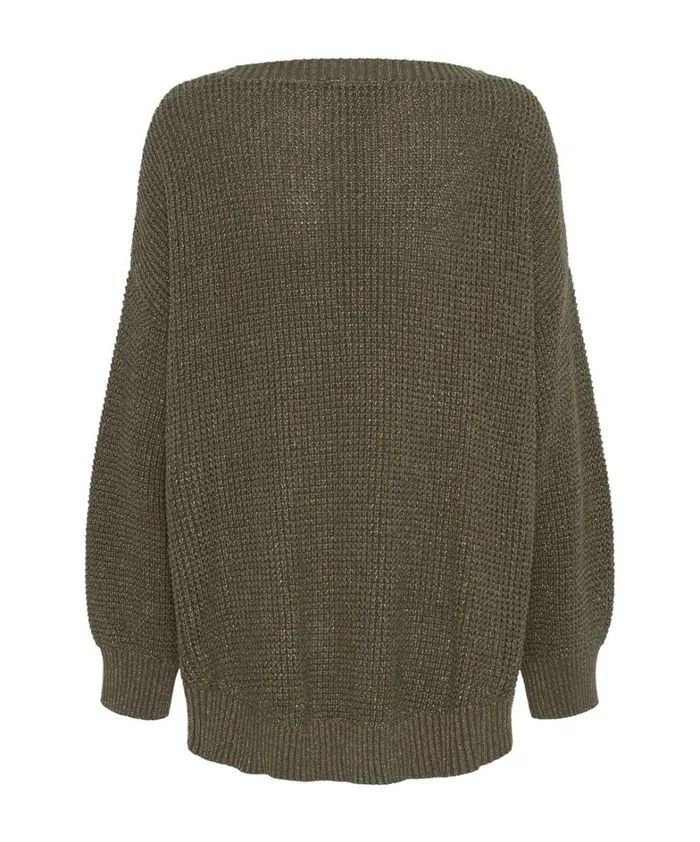 One Teaspoon Knitwear LE FREAK METALLIC ZIPPED KNIT SWEATER 8211 Women One Teaspoon Knitwear LE FREAK METALLIC ZIPPED KNIT SWEATER 8211 Women
