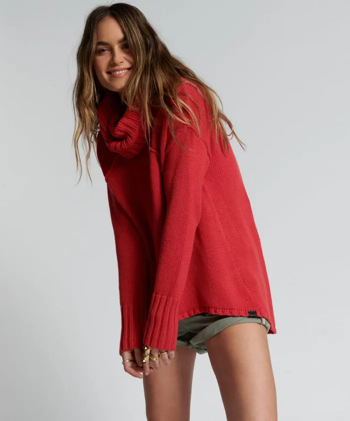 One Teaspoon Knitwear THICK PURE ROLL NECK SWEATER 8211 Women One Teaspoon Knitwear THICK PURE ROLL NECK SWEATER 8211 Women