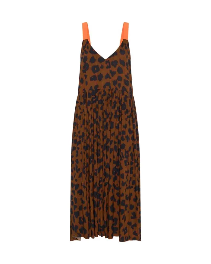 One Teaspoon Midi and Maxi Dresses ANIMAL ANARCHY RUNAWAY SLIP DRESS 8211 Women One Teaspoon Midi and Maxi Dresses ANIMAL ANARCHY RUNAWAY SLIP DRESS 8211 Women
