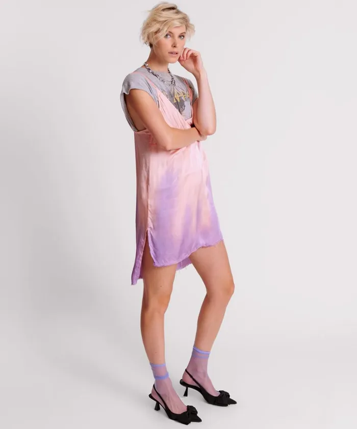One Teaspoon Mini Dresses ACID CANDY DIP DYE MINI SLIP DRESS 8211 Women One Teaspoon Mini Dresses ACID CANDY DIP DYE MINI SLIP DRESS 8211 Women