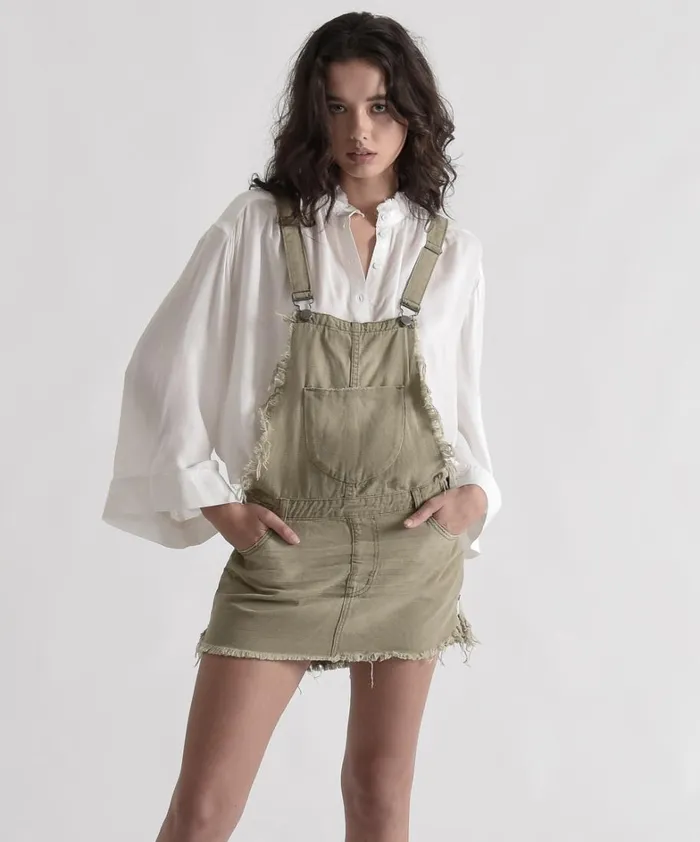 One Teaspoon Mini Dresses MILITAIRE UPSIZED PINI DRESS 8211 Women One Teaspoon Mini Dresses MILITAIRE UPSIZED PINI DRESS 8211 Women
