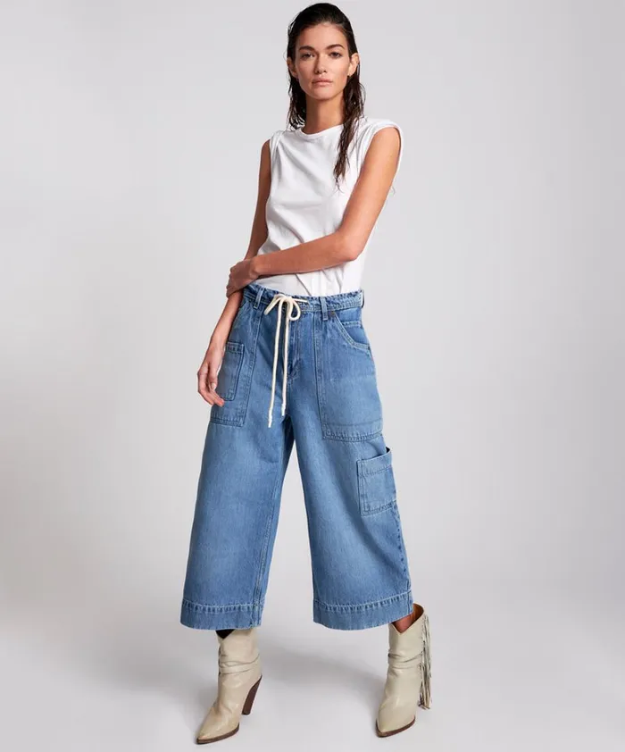 One Teaspoon Organic Tees DELAWARE UTILITY ORGANIC SUSTAINABLE BAD BOYS HIGH 8211 Women