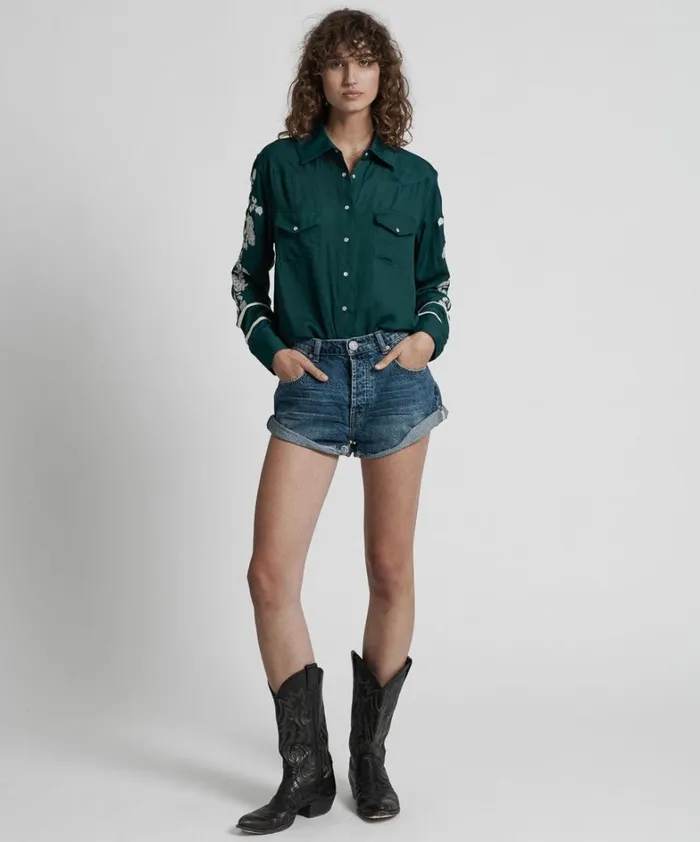 One Teaspoon Shirts SAN CERENA SHIRT 0 8211 Women One Teaspoon Shirts SAN CERENA SHIRT 0 8211 Women