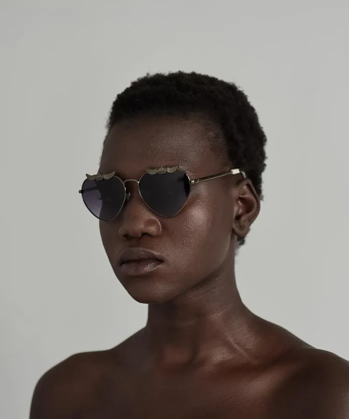 One Teaspoon Sunglasses ROYAL FLYER SUNGLASSES GOLD 8211 Women One Teaspoon Sunglasses ROYAL FLYER SUNGLASSES GOLD 8211 Women