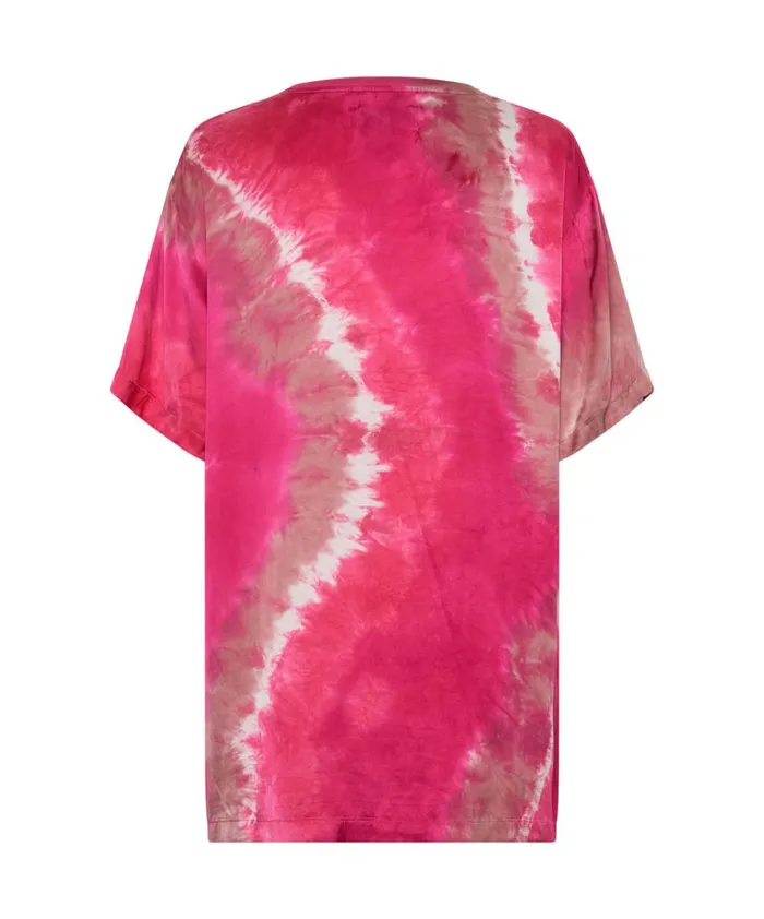 One Teaspoon Tees and Tanks SATIN SOLAR FLARE TEE 8211 Women One Teaspoon Tees and Tanks SATIN SOLAR FLARE TEE 8211 Women