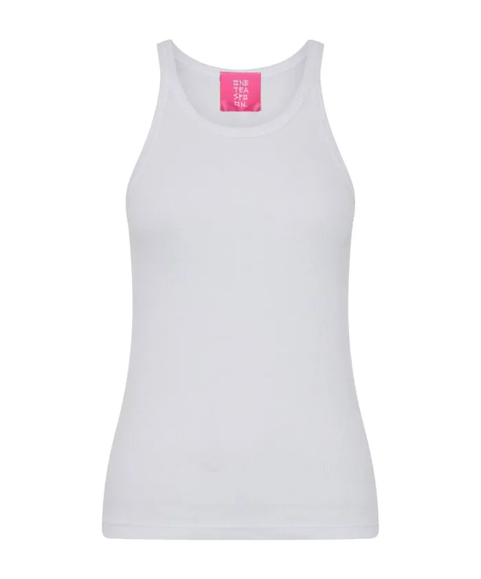 One Teaspoon Tees and Tanks WHITE ONE TEASPOON BASIC SINGLET 8211 Women One Teaspoon Tees and Tanks WHITE ONE TEASPOON BASIC SINGLET 8211 Women