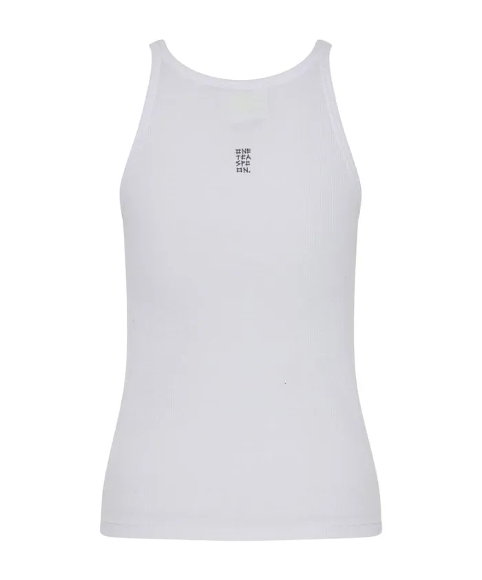 One Teaspoon Tees and Tanks WHITE ONE TEASPOON BASIC SINGLET 8211 Women One Teaspoon Tees and Tanks WHITE ONE TEASPOON BASIC SINGLET 8211 Women