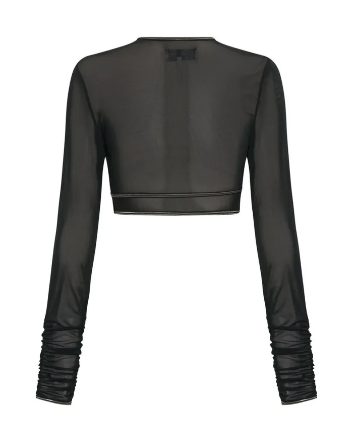 One Teaspoon Tops DOMINATOR MESH LONGSLEEVE TOP 8211 Women One Teaspoon Tops DOMINATOR MESH LONGSLEEVE TOP 8211 Women