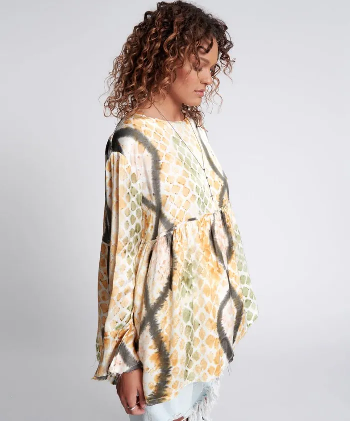 One Teaspoon Tops HAND PAINTED MYSTIC SNAKE MAGIQUE TOP 8211 Women One Teaspoon Tops HAND PAINTED MYSTIC SNAKE MAGIQUE TOP 8211 Women