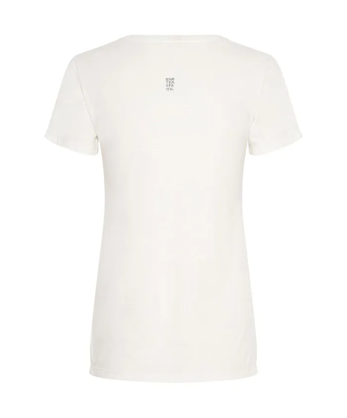 One Teaspoon Tops NATURAL WHITE BOWER BIRD ORGANIC FITTED TEE 8211 Women One Teaspoon Tops NATURAL WHITE BOWER BIRD ORGANIC FITTED TEE 8211 Women