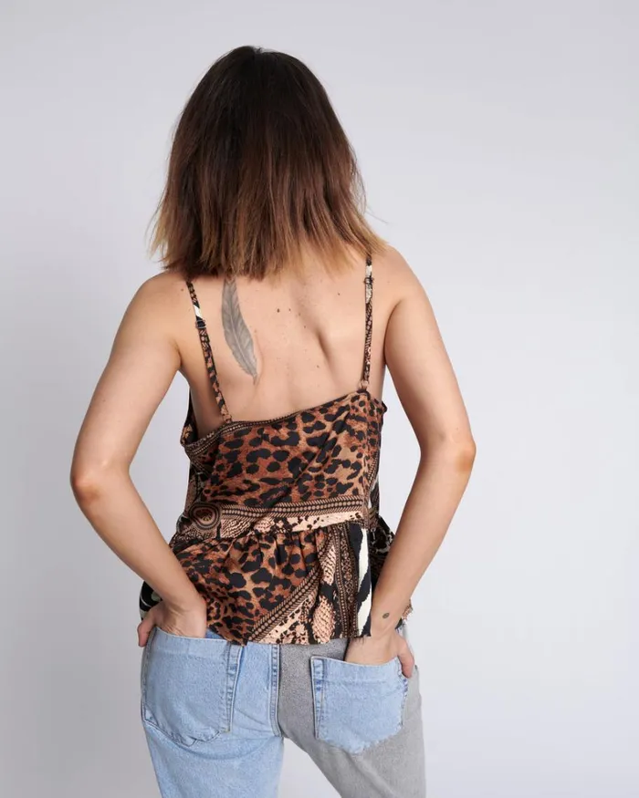 One Teaspoon Tops RENDEZVOUS RUNAWAY CAMI 8211 Women One Teaspoon Tops RENDEZVOUS RUNAWAY CAMI 8211 Women