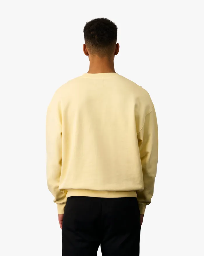 Organic Oversized Crew 8211 Scarlet Red Crewneck Sweatshirts Colorfulstandard Men