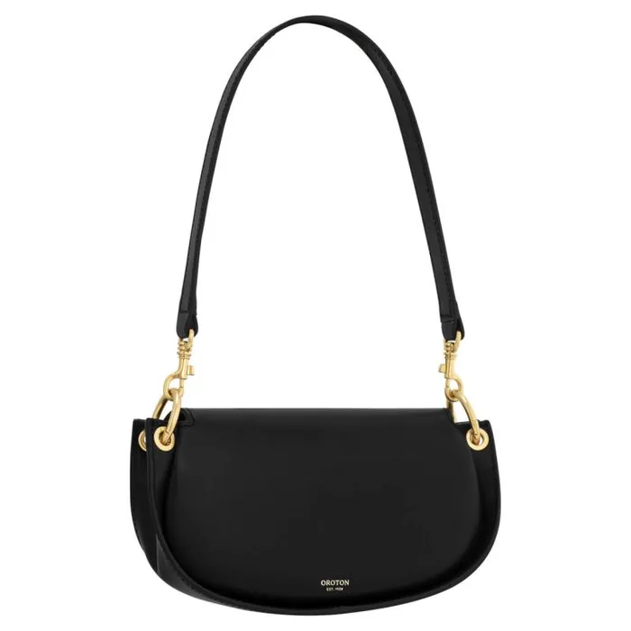 Oroton Baguette Bags Women Colt Small Baguette Black