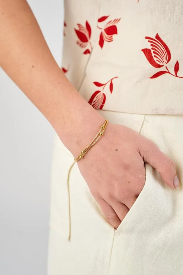 Oroton Bracelets Jewellery Sphere Bracelet 18k Gold