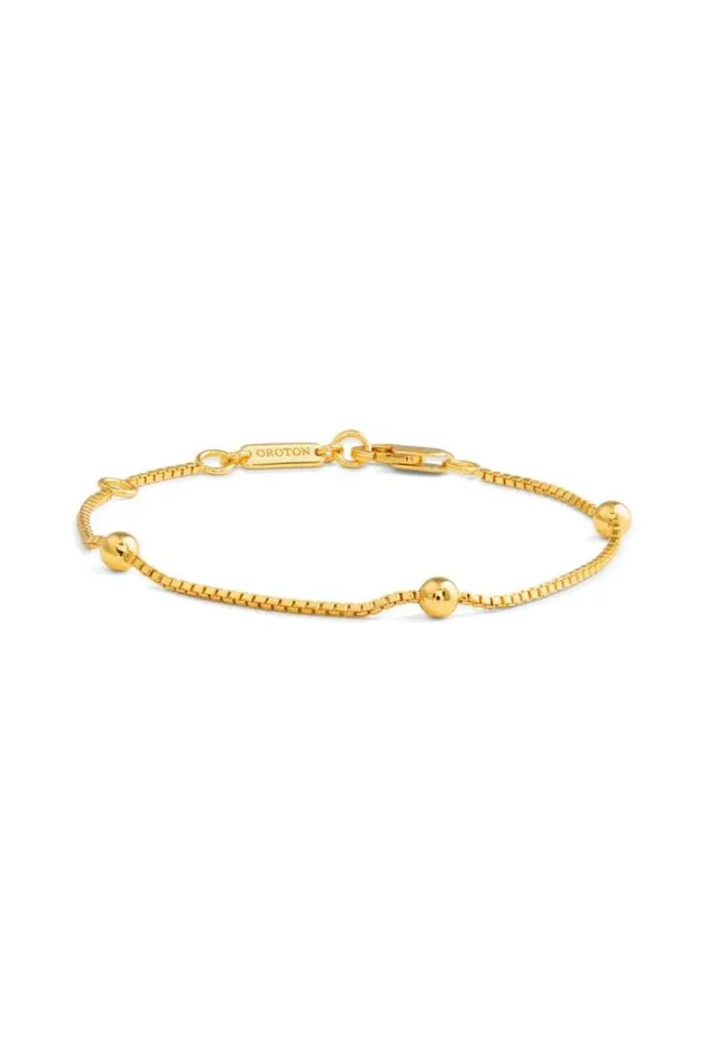 Oroton Bracelets Jewellery Sphere Bracelet 18k Gold