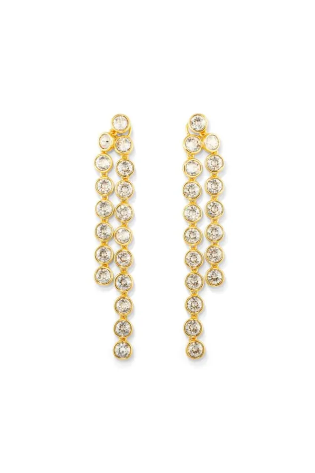 Oroton Earrings Jewellery Lori Drop Earrings Gold