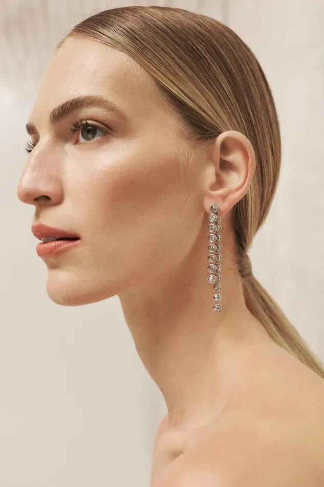 Oroton Earrings Jewellery Lori Drop Earrings Silver