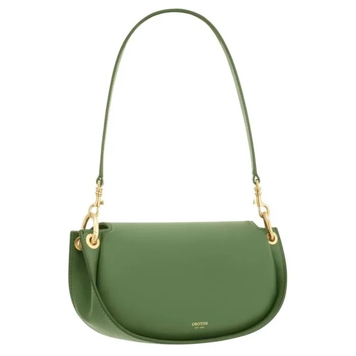 Oroton Shoulder Women Colt Small Baguette Moss