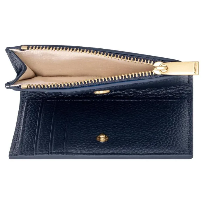 Oroton Wallets Accessories Jemima 10 Credit Card Mini Zip Wallet Fisherman Blue