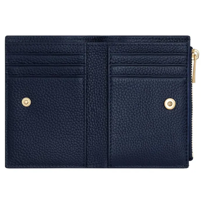 Oroton Wallets Accessories Jemima 10 Credit Card Mini Zip Wallet Fisherman Blue