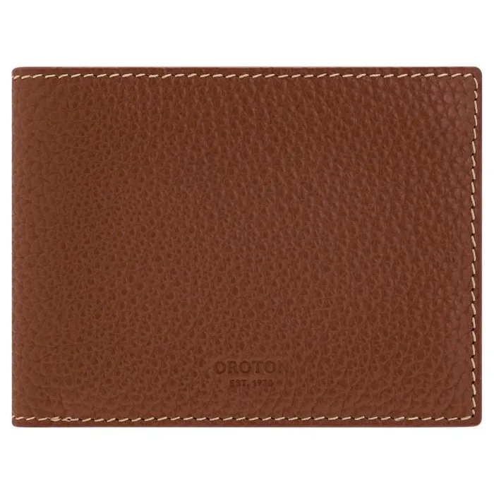Oroton Wallets Men Marcus 8 Card Wallet Dark Whiskey